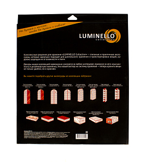 Кофр для хранения обуви Штрихи Luminello, 35х23х16 см 000000000001119034