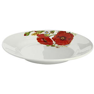 КРАСНЫЕ МАКИ Тарелка мелкая 175мм гр 8 KRV-057 000000000001120722