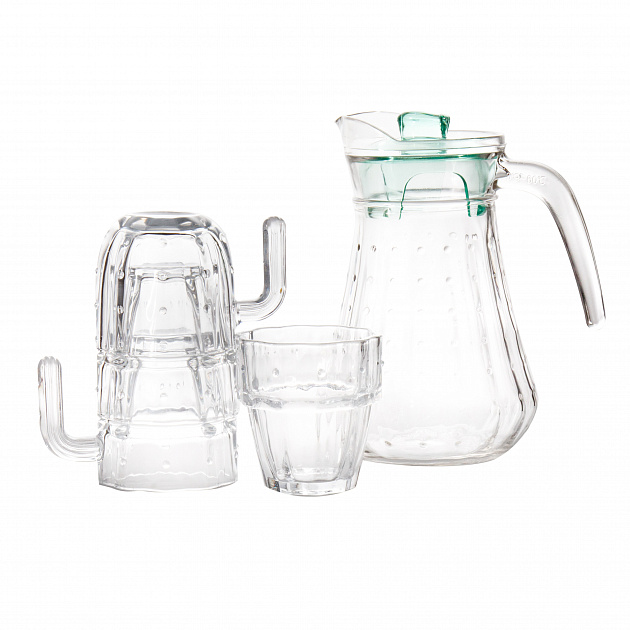 Кувшин 1л GARBO GLASS Кактус стекло GB12150XRZXRZHB/L5-1RZ 000000000001219199