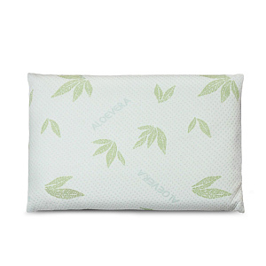 Подушка 37х58х12,5см FAMILYTEX с памятью формы в чехле из трикотажа вязкоэластичный пенополиуретан 000000000001212370