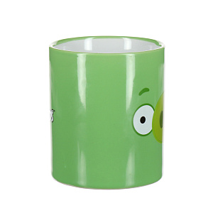 Кружка Angry Birds, cветло-зеленый, 300мл, керамика 000000000001127648