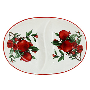 Менажница Гранаты Agness, 22х15х4 см 000000000001166375