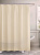 Шторка для ванной 180x200см DE'NASTIA с рельефным рисунком бежевый пева 000000000001201064