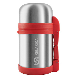 Термос универсальный для еды и напитков 800мл RELAXIKA 201 нержавеющая сталь Термос универсальный для еды и напитков 800мл RELAXIKA 201 нержавеющая сталь 000000000001213738