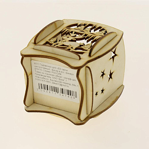 Подсвечник для свечи LED 9*9*10 8015 000000000001180395