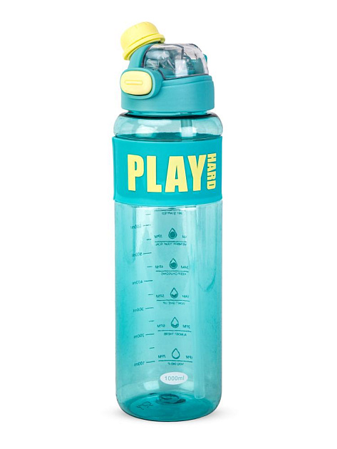 Бутылка для воды 1л play work ST в ассортименте пластик 000000000001227358