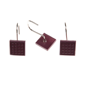 Шторка для ванной DE'NASTIA c водоотталкивающей пропиткой 180х180см черный 100%Полиэстер S000012 000000000001121529