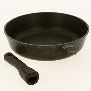 Сковорода 24см TIMA Мускат съемная ручка без крышки ИНДУКЦИЯ алюминий 000000000001190500