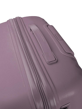 Чемодан на колесах L (48х30х75см) ромб фиолетовый PP 000000000001226551