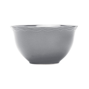 Набор столовой посуды 16 предметов серый керамика 000000000001223316