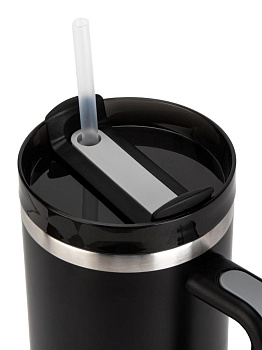 Термос 1,2л черный нержавеющая сталь/пластик Термос 1,2л черный нержавеющая сталь/пластик 000000000001226942