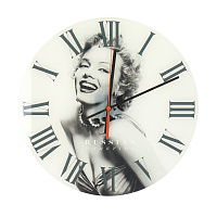 Настенные часы Мерлин Монро Вега, акрил 000000000001135934