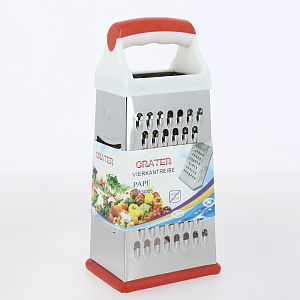 Терка 4-х гранная 23см M010142/R010282 пластик/нержавеющая сталь 000000000001178392