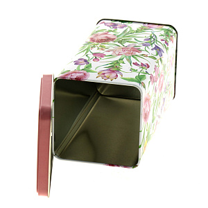 Банка для сыпучих продуктов жестяная Прованс Весна-1,2л П-87x87h165v120-01477 000000000001184392