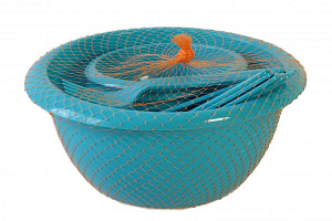 Набор Летний 4 персоны пластик голубой П2023 000000000001197371