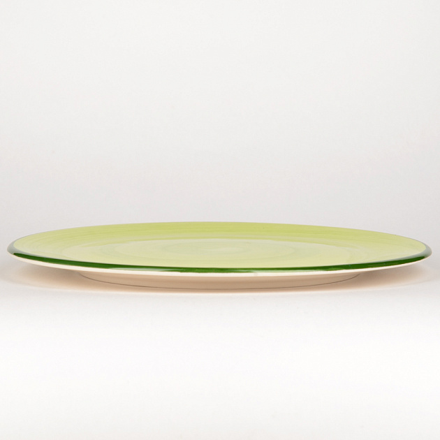Тарелка обеденная 25см CERA TALE Lime Green керамика глазурованная 000000000001210088