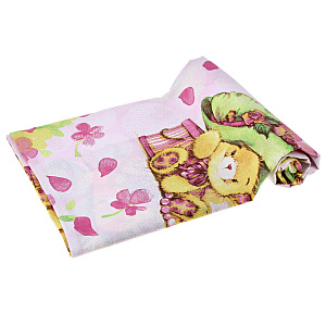 Комплект постельного белья 1,5-спальный Сладкие сны Медвежата 100%хлопок поплин 110гр/м рисунок 1640 000000000001176747