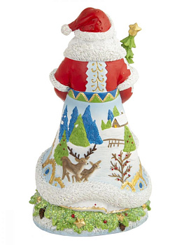 Новогодняя фигурка Дедушка Мороз из полирезины 11,5х26х15см 81384 000000000001201753