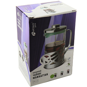 Френч-пресс Manhattan Genio Apollo, 600мл 000000000001161491