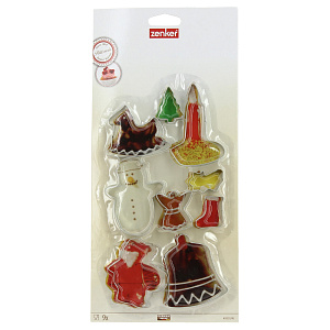 Формочки для печений Рождество Zenker, 9 шт. 000000000001014120
