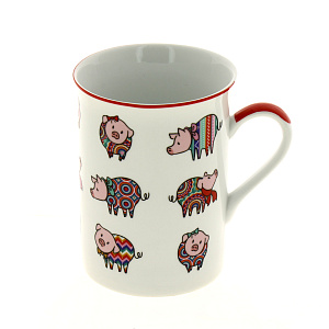 Кружка 300мл МАРИАЧИ фарфор 000000000001181836