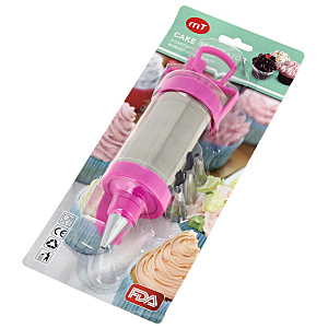 Шприц кондитерский 4 насадки + лопатка M010079/R010128 пластик/нержавеющая сталь 000000000001173838