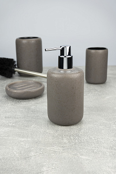 Дозатор для жидкого мыла 8,5х8,5х18см PRIMANOVA Noble керамика 000000000001216273