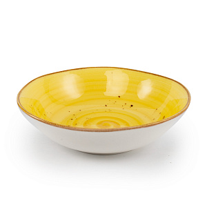 Салатник 18см TULU PORSELEN Reactive lemon фарфор 000000000001216223