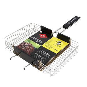 Решетка-гриль Forester, 26х38 см, нержавеющая сталь 000000000001143317