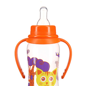 Бутылочка с соской от 0 месяцев Русские мотивы Lubby, 240-250мл 000000000001135396