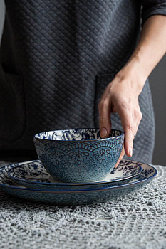 Салатник 15см ND PLAY Орнамент фарфор 000000000001210966