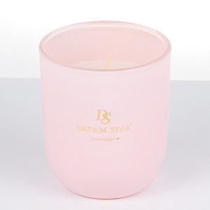 Свеча 7х8см классическая в стакане 000000000001209190