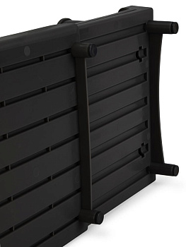 Сушилка для посуды 29,5x20x11,5см черный нержавеющая сталь/железо/полипропилен 000000000001229346