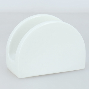 Подставка для салфеток 11см TUDOR ENGLAND Royal White белый фарфор 000000000001202106