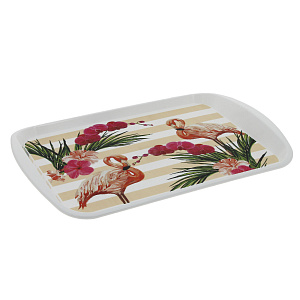 Прямоугольный поднос Фламинго PLAST TEAM, 43,5x30,5 см 000000000001173826