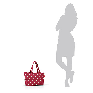 Сумка Shopper E1 ruby dots Reisenthel 000000000001123257