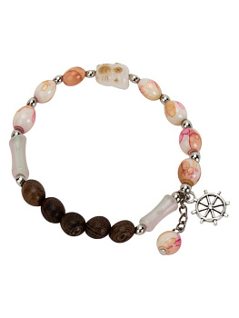 Браслет на руку в ассортименте стекло/железо/пластик 000000000001229816