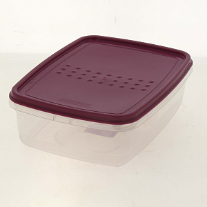Контейнер для пищевых продуктов PATTERN FLEX прямоуг.1,3л пурпур PT1132/К-PURPUR 000000000001186670