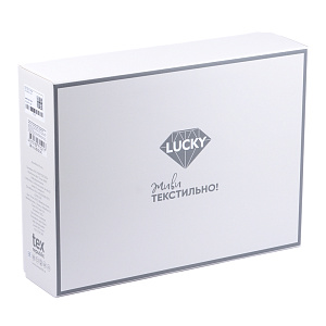 Комплект постельного белья 1,5-спальный LUCKY Buenas noches Tropic Пододеяльник на молнии145х215см простыня150х215см наволочка70х70см-2шт сатин хлопок 000000000001212489