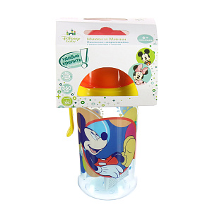 Поильник Микки и Минни Lubby&Disney baby, от 6 месяцев, 360мл 000000000001135529