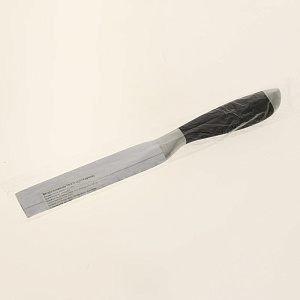 Нож металлический с черной ручкой, длина 13 см 000000000001185682