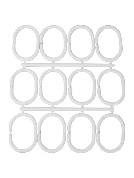 Штора для ванной 180х180см в ассортименте ПВХ 000000000001229429