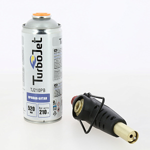 Набор туристический TURBOJET (горелка с пьезоподжигом + газовый картридж) 000000000001212551