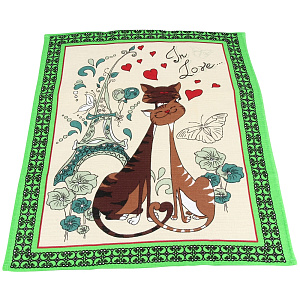 Вафельное полотенце, 47х60 см, хлопок 000000000001153210