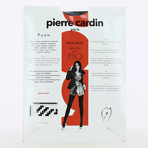 Колготки женские 80ден синий5 PIERRE CARDIN Руан матовые с хлопчатобумажной ластовицей и плоскими швами 78%полиамид 20%эластомер 2%хлопок 000000000001201618