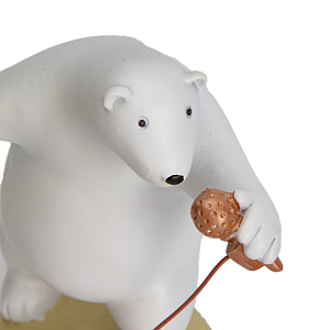 Фигура декоративная 15см Медведь 000000000001219439