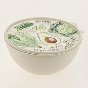 МИСКА С КРЫШКОЙ С ДЕКОРОМ WAVE 1,55Л Phibo 4332452 000000000001198281