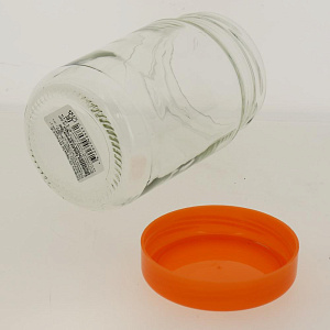Банка для хранения 700 мл оранжевая крышка 124-13102 000000000001182811