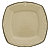 Тарелка десертная D21см DE'NASTIA DONNA персиковый фарфор 000000000001209940