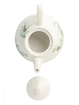 Чайник заварочный 1л DE'NASTIA Оливки фарфор 000000000001217748